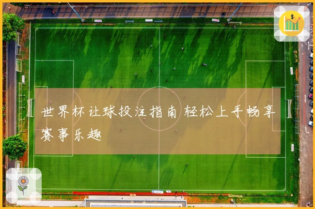 世界杯让球投注指南 轻松上手畅享赛事乐趣